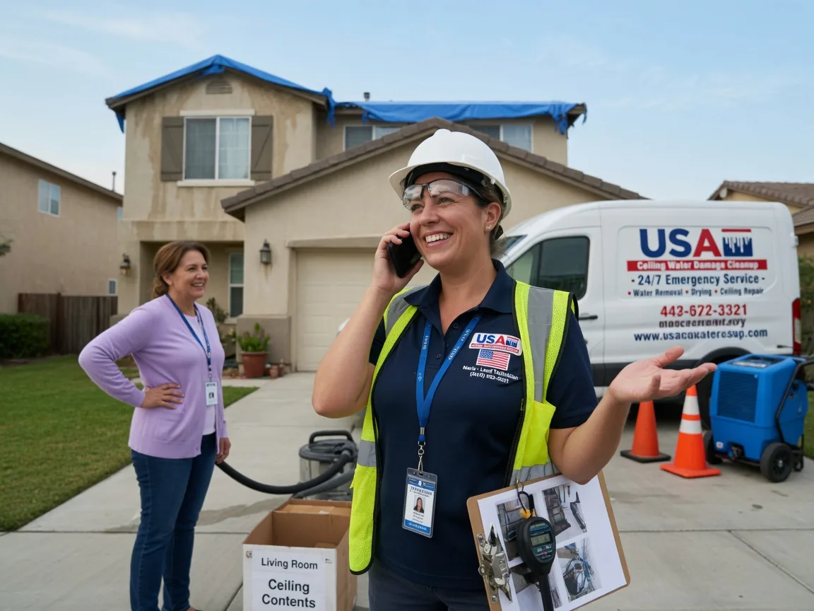 Ceiling Water Damage Restoration Lucerne, IN FAQs
